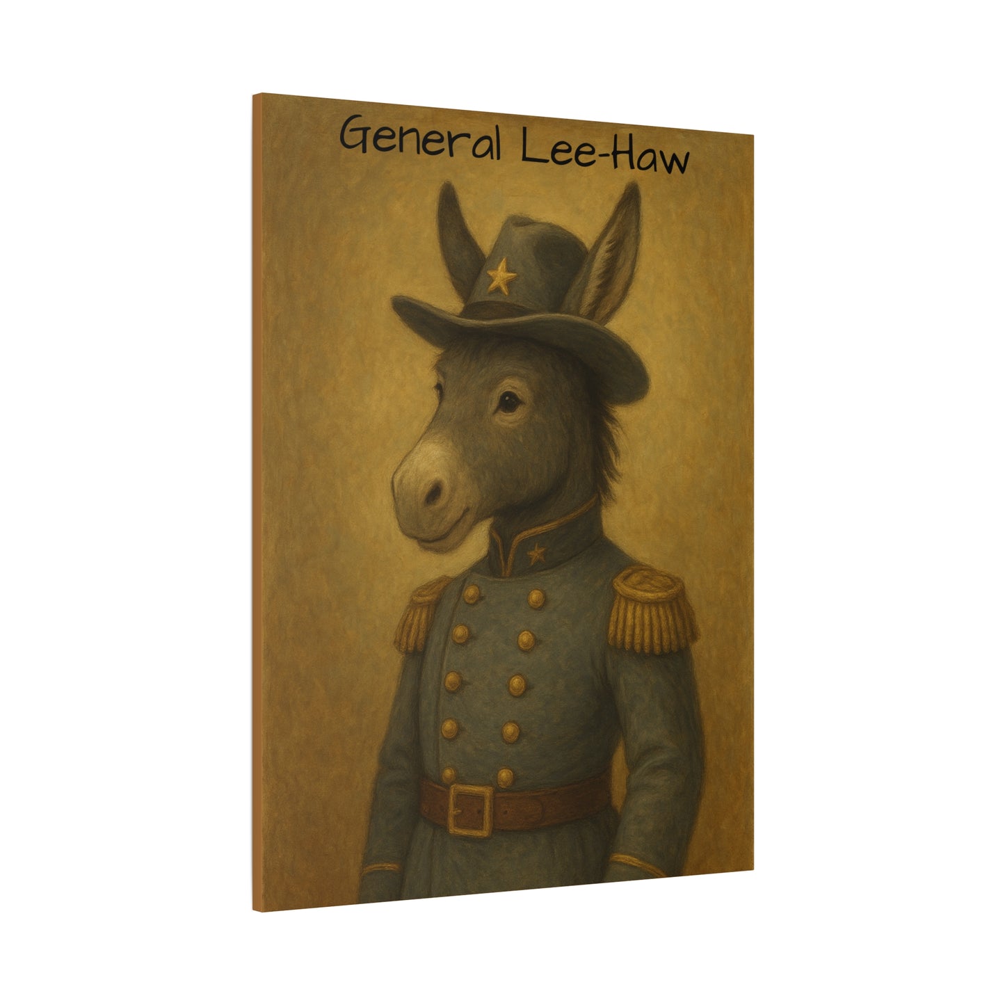 General Lee-Haw Wall Art Canvas
