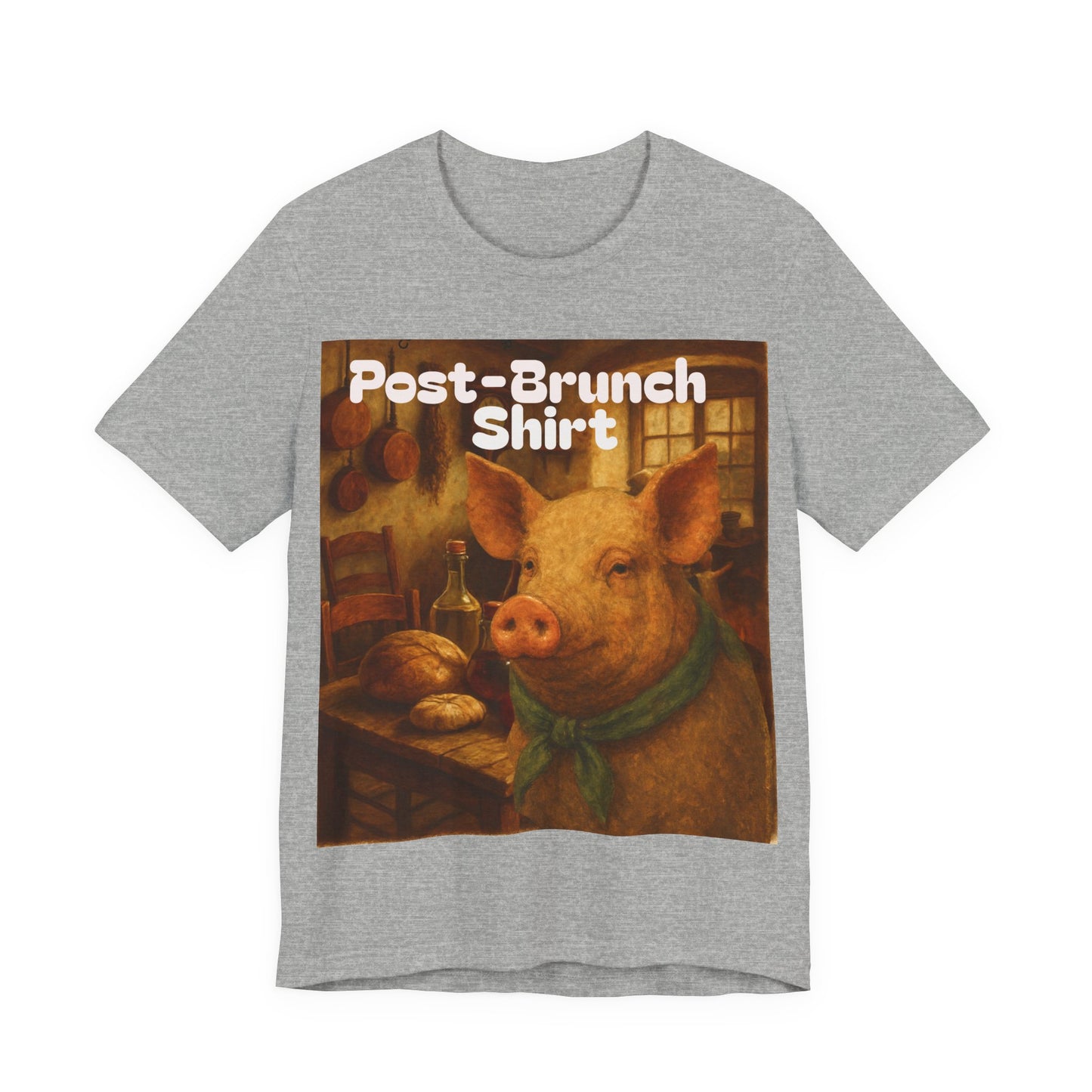Post-Brunch Pig T-Shirt