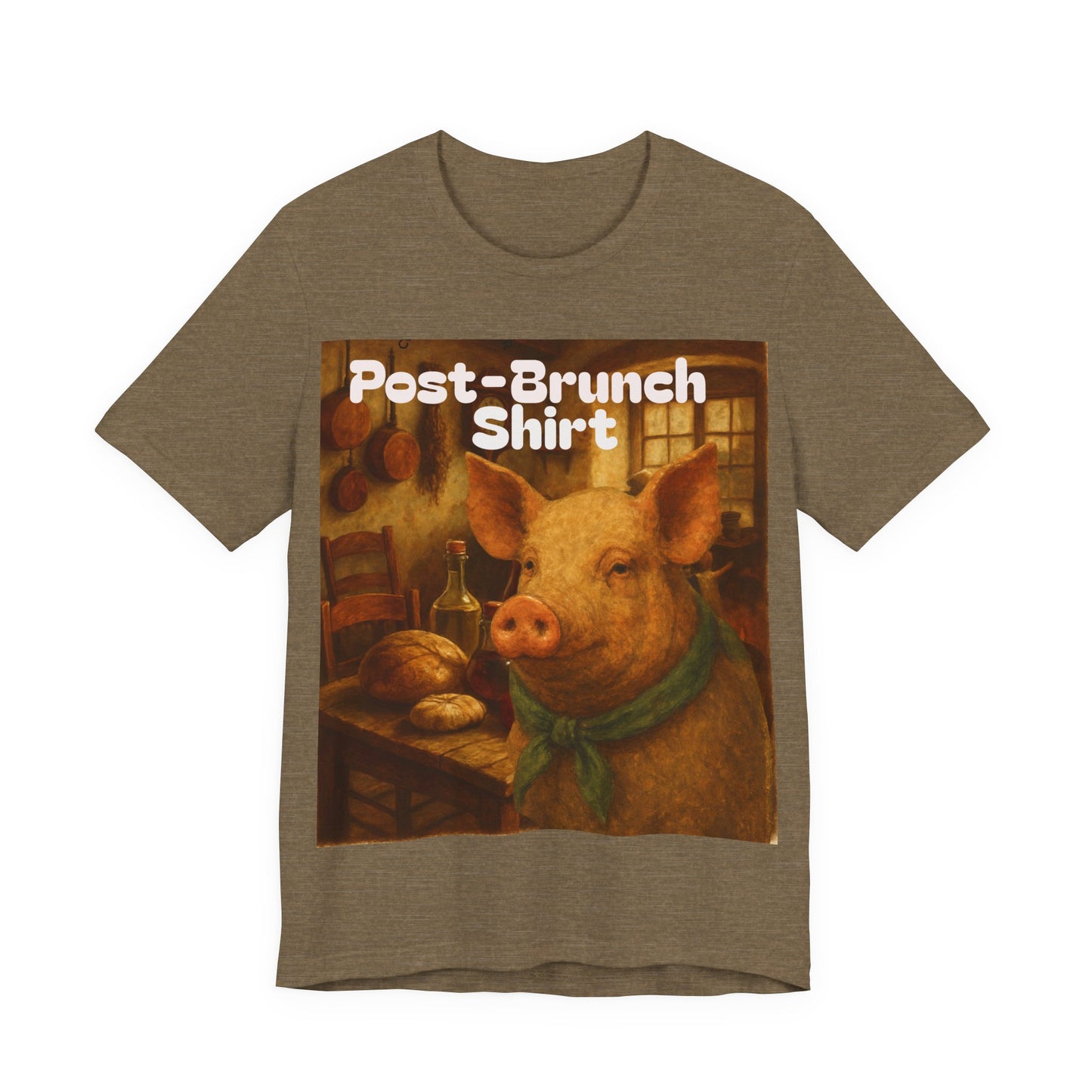 Post-Brunch Pig T-Shirt